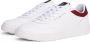 Tommy Hilfiger Sneakers TH BASKET CORE LTH vrijetijdsschoen halfhoge schoen veterschoen logo-patch op de schoentong - Thumbnail 2