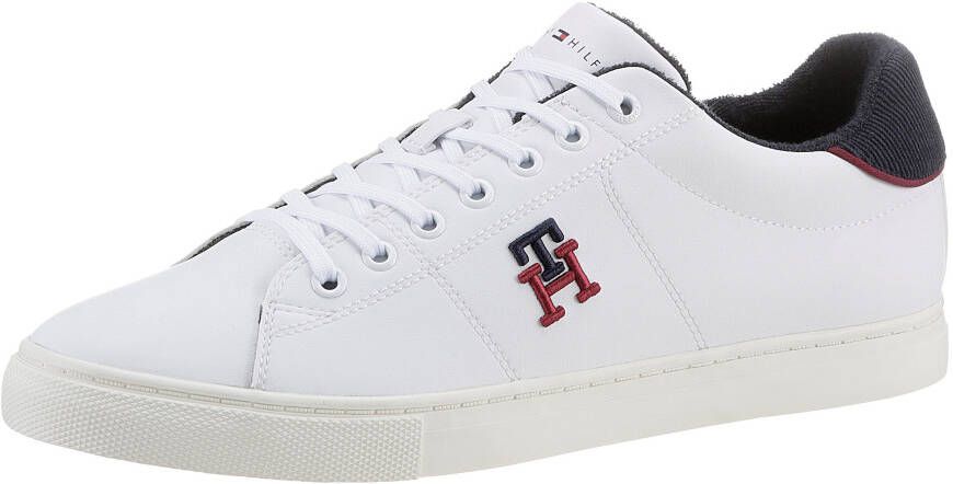 Tommy Hilfiger Sneakers CORE VULC VARSITY MONOGRAM met contrastbeleg