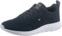 Tommy Hilfiger Sneakers CORPORATE KNIT RIB RUNNER met zijlogo-vlag vrijetijdsschoen lage schoen veterschoen - Thumbnail 4