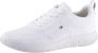 Tommy Hilfiger Sneakers CORPORATE KNIT RIB RUNNER met zijlogo-vlag vrijetijdsschoen lage schoen veterschoen - Thumbnail 2