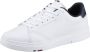 Tommy Hilfiger Sneakers ELEVATED RBW CUPSOLE LEATHER met contrastbeleg bij de hiel - Thumbnail 4