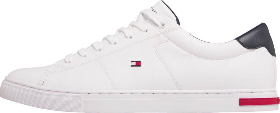 Tommy Hilfiger Essential Leather Detail Vulcanized Sneakers Wit Man - Foto 3