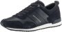 Tommy Hilfiger Sneakers ICONIC LEATHER SUEDE MIX RUNNER in materiaalmix vrijetijdsschoen lage schoen veterschoen - Thumbnail 1