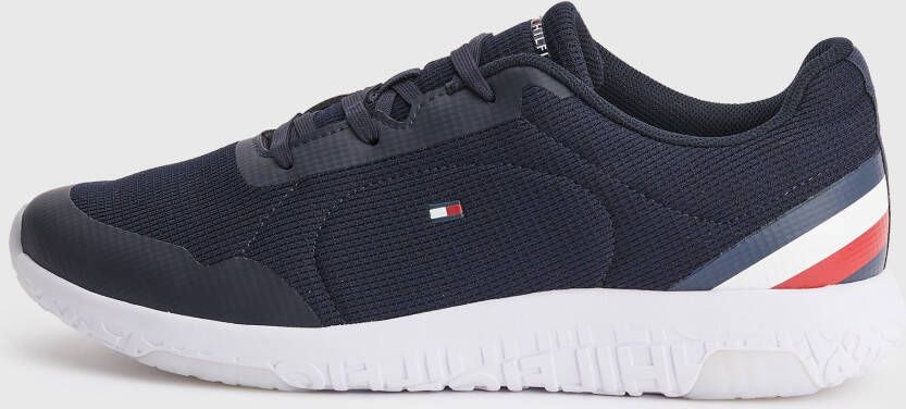 Tommy Hilfiger Sneakers LIGHTWEIGHT RUNNER STRIPES met strepen bij de hiel