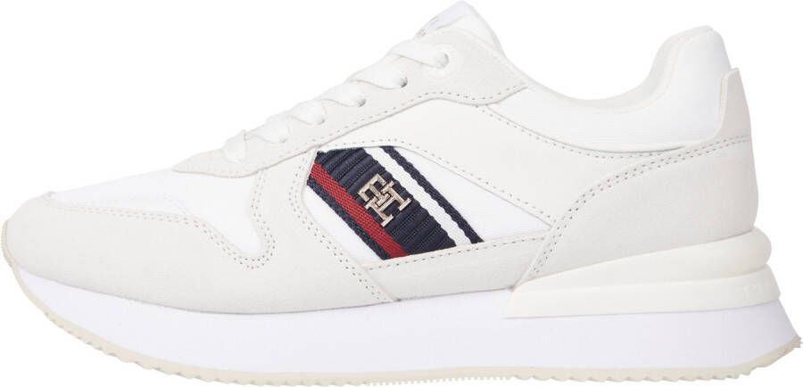 Tommy Hilfiger Witte Lage Sneakers Corp Webbing Runner Sneaker - Foto 2