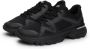 Tommy Hilfiger Sneakers met sleehak M RUNNER TECH KNIT vrijetijdsschoen lage schoen veterschoen chunky sneaker met logovlag - Thumbnail 1