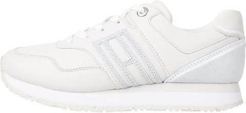 Tommy Hilfiger Sneakers met sleehak TH W UNDYED RUNNTER in de materiaalmix