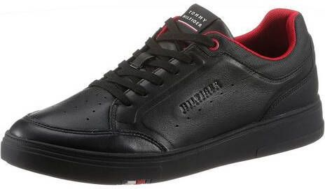 Tommy Hilfiger NU 21% KORTING Sneakers MODERN CUP LEATHER SNEAKER met gekleurde ringen