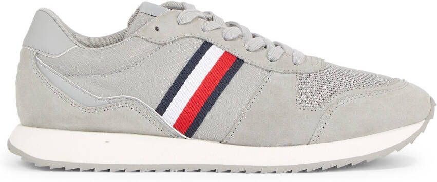 Tommy Jeans Grijze Sneakers met Ronde Neus Gray Heren - Foto 3