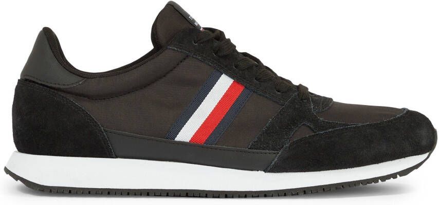 Tommy Hilfiger Sneakers Heren Msw Runner Lo Vintage Mix Black Heren - Foto 3