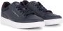 Tommy Hilfiger Heren Sneakers van leer TH Basket Core Blue Heren - Thumbnail 2