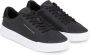 Tommy Hilfiger Court sneaker van leer met suède details en logo - Thumbnail 3