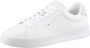 Tommy Hilfiger Sneakers TH COURT LTH DETAIL ESS vrijetijdsschoen lage schoen veterschoen met zijlijk logo-opdruk - Thumbnail 3