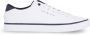 Tommy Hilfiger Sneakers TH HI VULC CORE LOW LEATHER ESS vrijetijdsschoen lage schoen veterschoen met sierstiksels op de hiel - Thumbnail 2