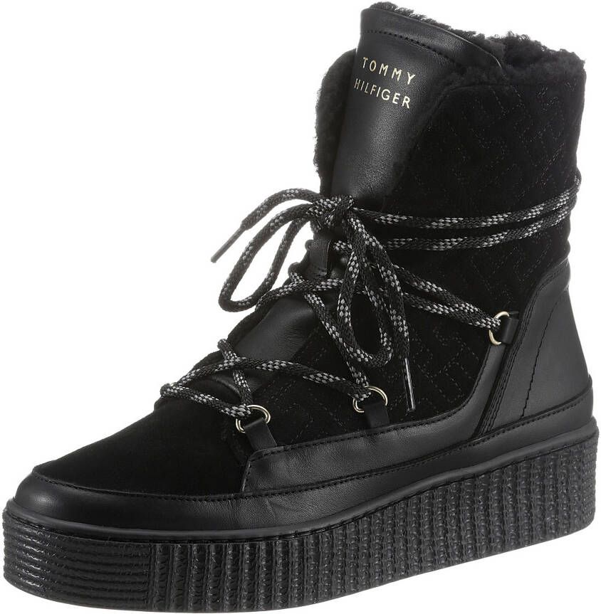 Tommy Hilfiger Snowboots SNOW BOOT MONOGRAM met zeilringen