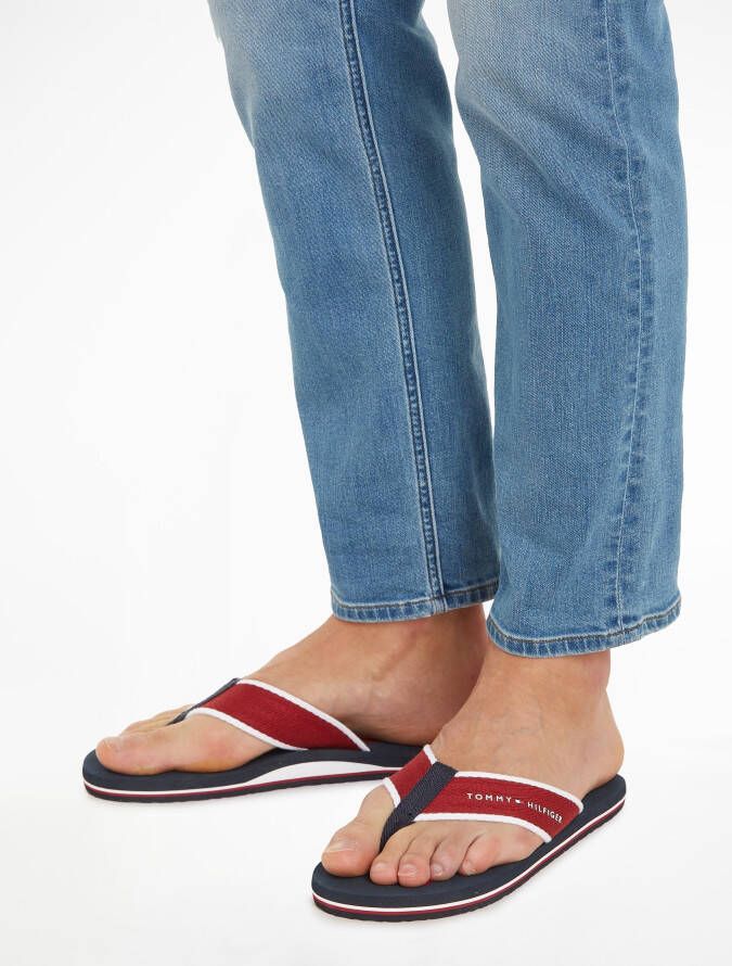 Tommy Hilfiger Teenslippers met labeldetails model 'CLASSIC' - Foto 1