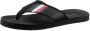 Tommy Hilfiger Teenslippers met labeldetails model 'PADDED BEACH' - Thumbnail 3