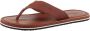 Tommy Hilfiger Teenslippers HILFIGER LEATHER BEACH SANDAL - Thumbnail 1