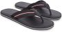 Tommy Hilfiger Slipper met leren details - Thumbnail 2