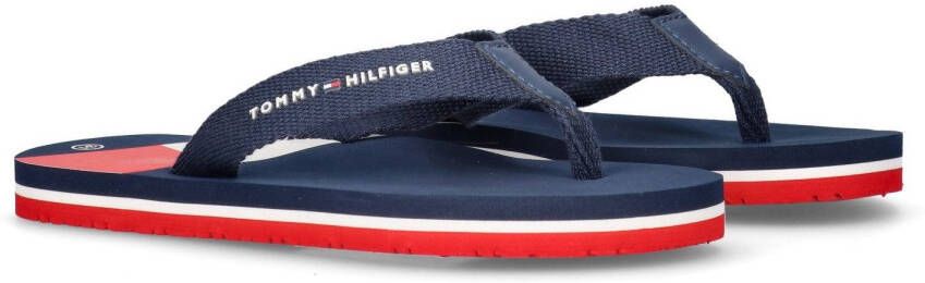Tommy Hilfiger Teenslippers slides sandaal met teenstuk