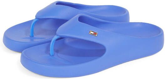 Tommy Hilfiger Teenslippers TH COMFORT BEACH SANDAL dianette zomerschoen comfortabele schoen met kleine logoborduring