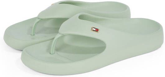 Tommy Hilfiger Teenslippers TH COMFORT BEACH SANDAL dianette zomerschoen comfortabele schoen met kleine logoborduring
