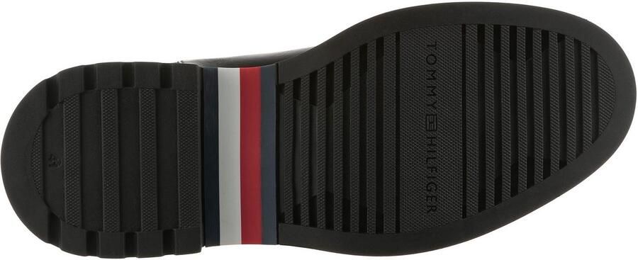 Tommy Hilfiger Chelsea-boots HILFIGER COMFORT LWT LTH CHELSEA enkellaars zakelijke schoen met stretchinzet en aantreklus - Foto 4