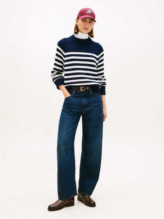 Tommy Hilfiger Laarsjes TH BUCKLE RIDING LEATHER BOOTIE - Foto 7