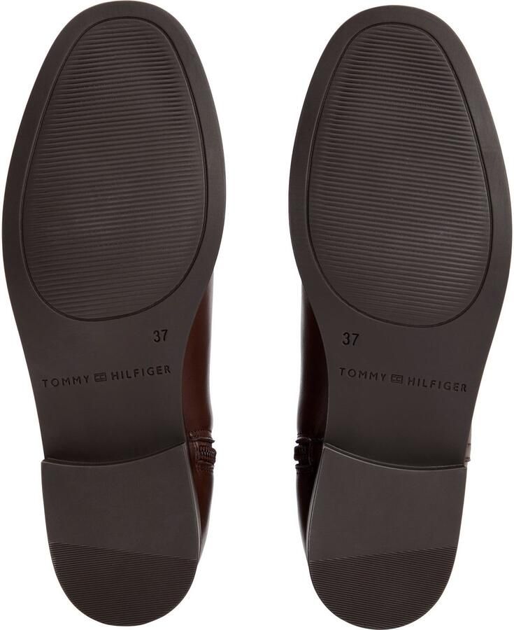 Tommy Hilfiger Laarsjes TH BUCKLE RIDING LEATHER BOOTIE - Foto 2