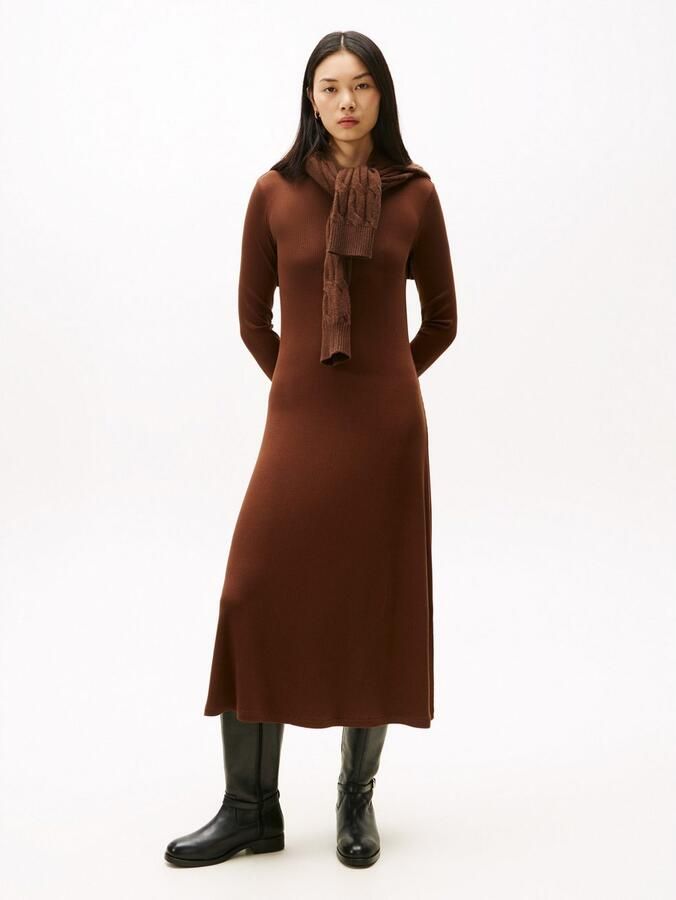 Tommy Hilfiger Laarzen TH BUCKLE RIDING LTHR LONG BOOT hakken lange laarzen zakelijke laarzen met decoratieve gesp - Foto 3