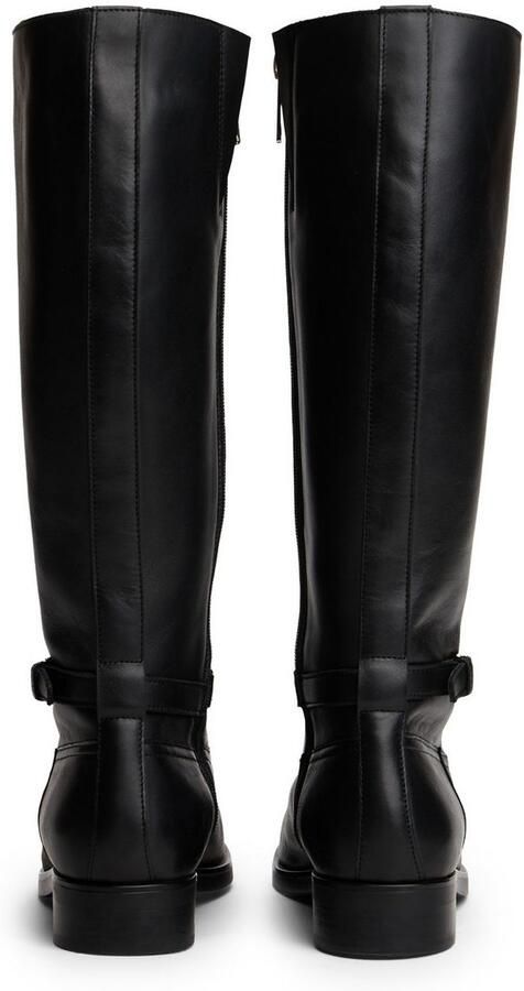 Tommy Hilfiger Laarzen TH BUCKLE RIDING LTHR LONG BOOT hakken lange laarzen zakelijke laarzen met decoratieve gesp - Foto 8