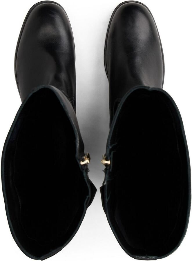 Tommy Hilfiger Laarzen TH BUCKLE RIDING LTHR LONG BOOT hakken lange laarzen zakelijke laarzen met decoratieve gesp - Foto 6