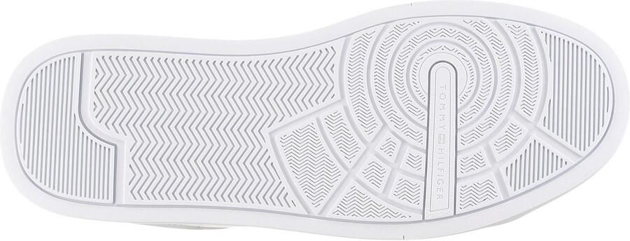 Tommy Hilfiger Sneakers TH COURT CORE vrijetijdsschoen lage schoen veterschoen zacht gevoerde schachtrand - Foto 5