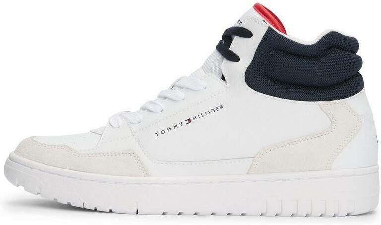 Tommy Hilfiger Sneakers TH BASKET CORE MIDCUT veterboots high-top sneakers met zacht gevoerde schachtrand - Foto 7