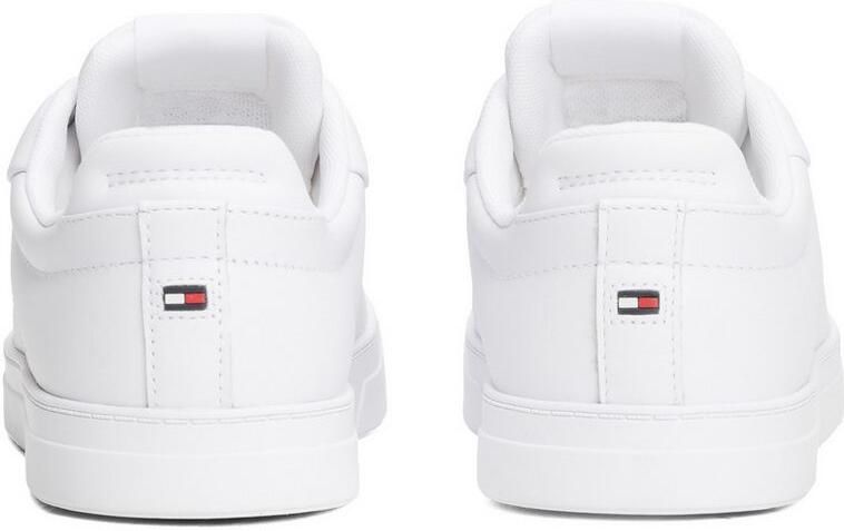 Tommy Hilfiger Sneakers ICON COURT LTH FLAG ESS vrijetijdsschoen lage schoen veterschoen met kleine logovlag - Foto 9