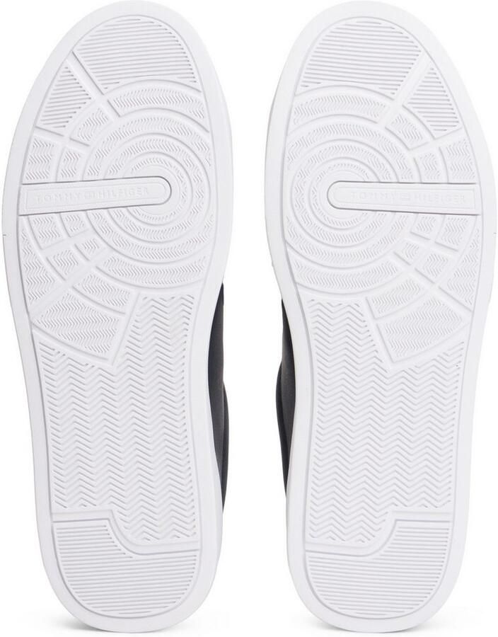 Tommy Hilfiger Sneakers TH COURT LTH DETAIL ESS vrijetijdsschoen lage schoen veterschoen met zijlijk logo-opdruk - Foto 3