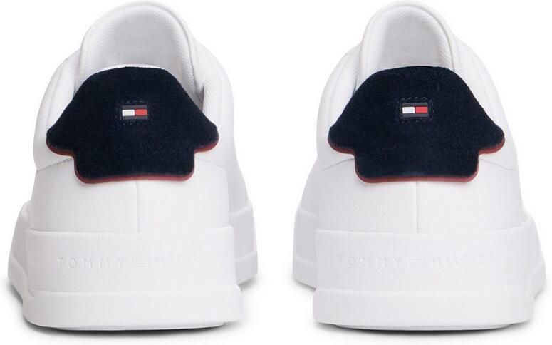 Tommy Hilfiger Sneakers TH COURT LTH DETAIL ESS vrijetijdsschoen lage schoen veterschoen met zijlijk logo-opdruk - Foto 10