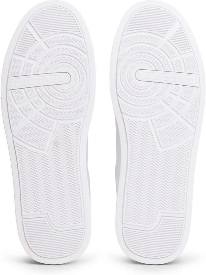 Tommy Hilfiger Sneakers TH COURT LTH DETAIL ESS vrijetijdsschoen lage schoen veterschoen met zijlijk logo-opdruk - Foto 6