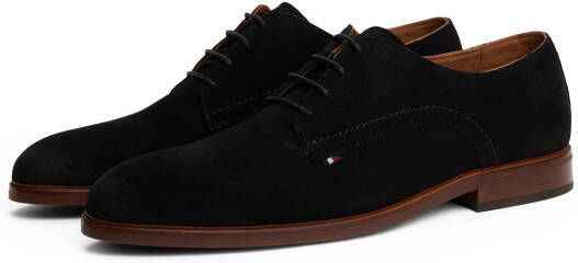 Tommy Hilfiger Veterschoenen HILFIGER DRESS SUEDE SHOE
