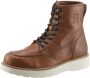Tommy Hilfiger Veterschoenen Veterlaars Warme Voering Bruin - Thumbnail 2