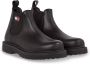 TOMMY JEANS Chelsea-boots TJM LEATHER CHELSEA BOOT hakken zakelijke mode instaplaarzen enkellaars breedte g - Thumbnail 4