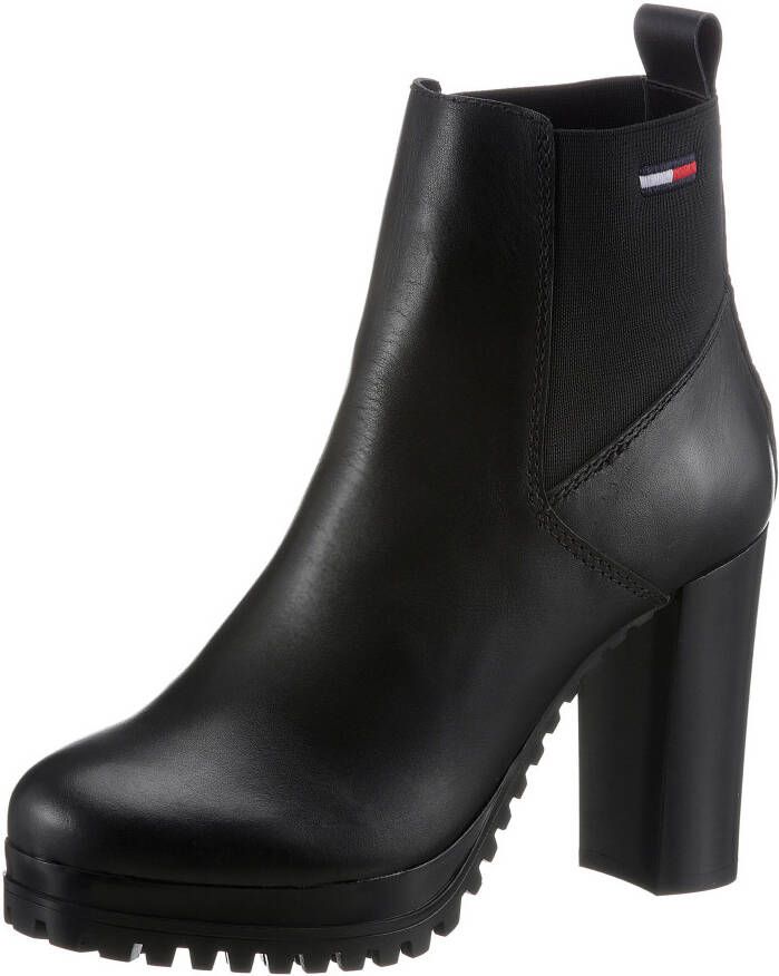 TOMMY JEANS Highheel-laarsjes ESSENTIALS HIGH HEEL BOOT met brede elastische inzet - Foto 4