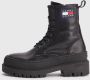 TOMMY JEANS Hoge veterschoenen ACE UP BOOT met opgestikte flag - Thumbnail 3