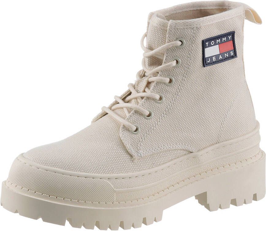 TOMMY JEANS Hoge veterschoenen FOXING BOOT met opgestikte flag