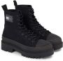 TOMMY JEANS Hoge veterschoenen TJW FOXING CANVAS BOOT met praktische aantreklus - Thumbnail 2