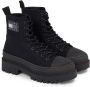 TOMMY JEANS Hoge veterschoenen TJW FOXING CANVAS BOOT met praktische aantreklus - Thumbnail 1