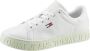 Tommy Jeans Stijlvolle Sneakers voor Vrouwen White Dames - Thumbnail 1