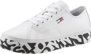 Tommy Jeans Sneakers met plateauzool model 'CUPSOLE PRINT'