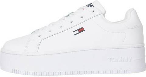 TOMMY JEANS Plateausneakers FLATFORM ESSENTIAL met geborduurd merklabel - Foto 4