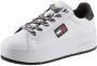 TOMMY JEANS NU 21% KORTING Plateausneakers FLATFORM WILD ANIMAL CUPSOLE met veters in zebra look - Thumbnail 4
